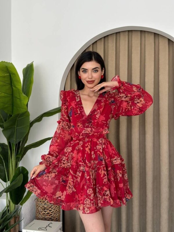 Avellino Open Back Poplin Dress