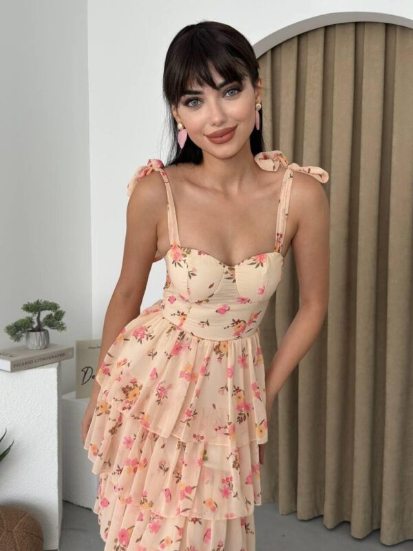 Pavia Poplin Elegant Midi Dress
