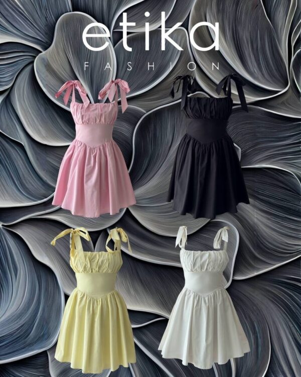 Arora Poplin Mini Dress