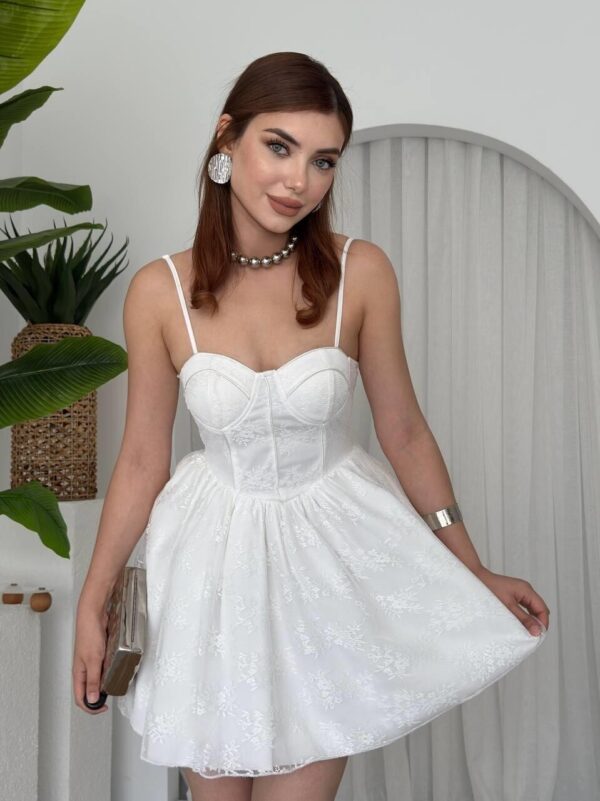 Toba Rope Strap Lace Dress