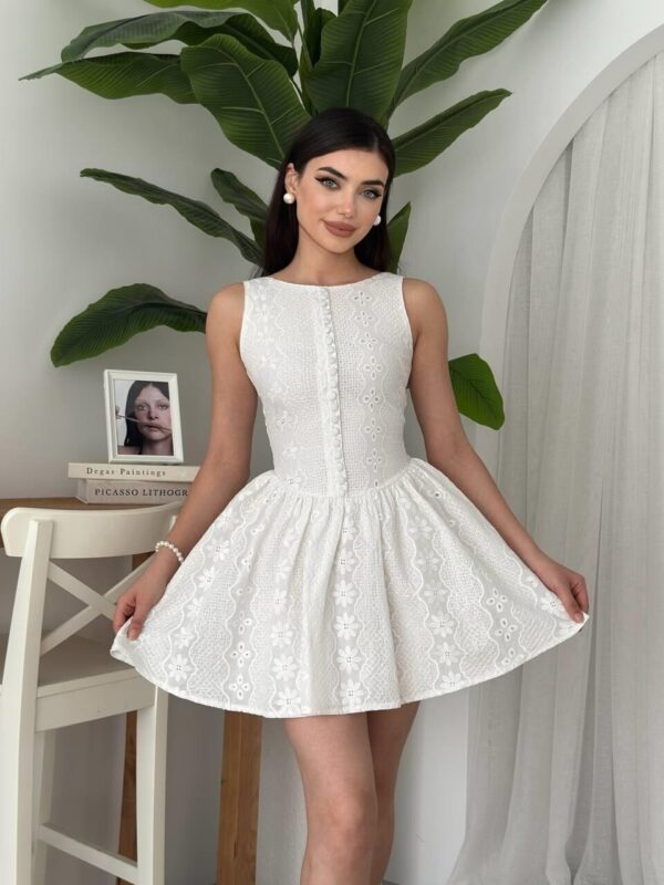 Yema Button Detailed Fisto Dress