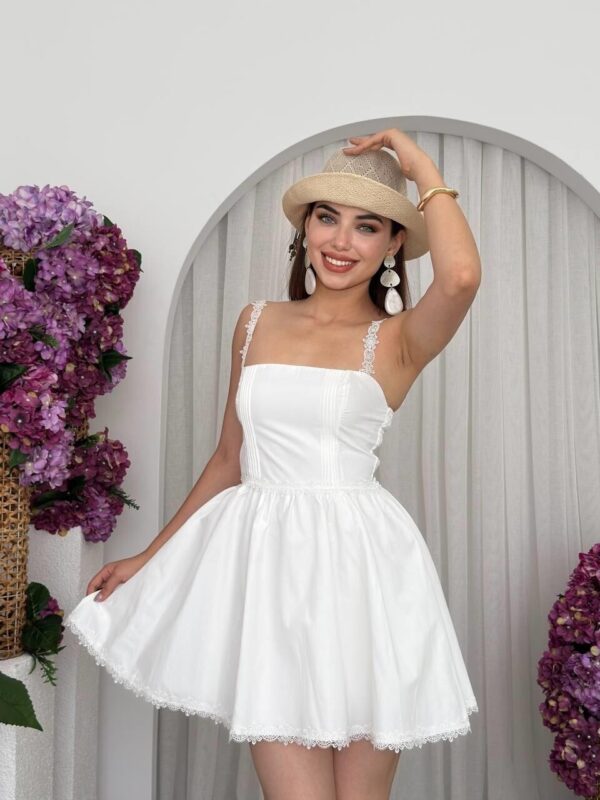 Mihri Poplin Cotton Mini Dress