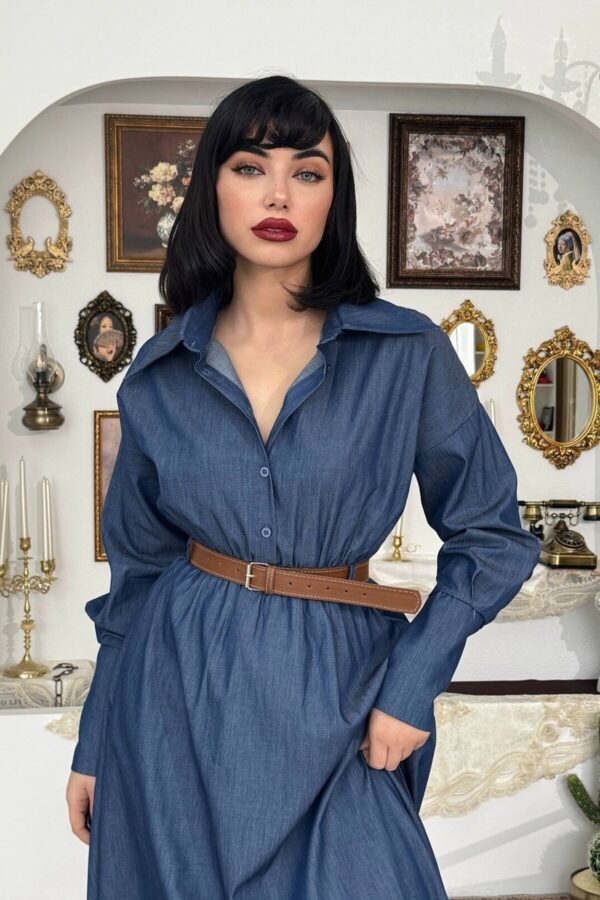 Peju Denim Casual Dress