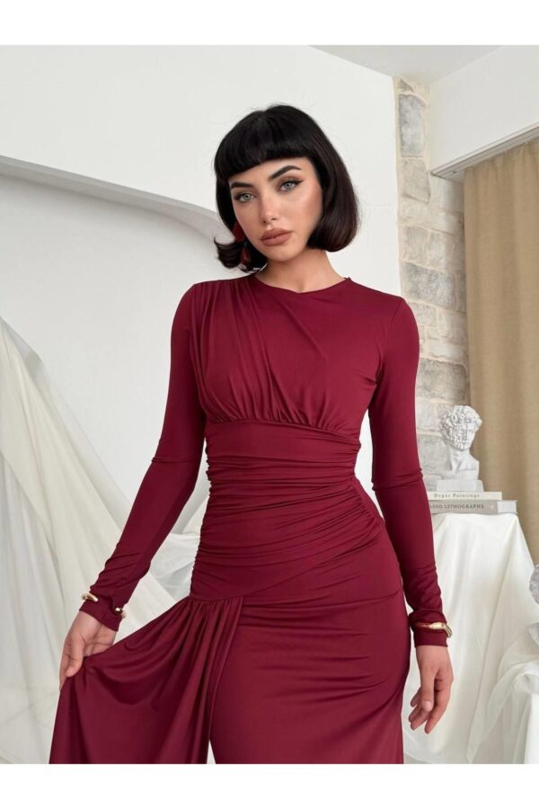 Amor Scuba Fabric Midi Dress