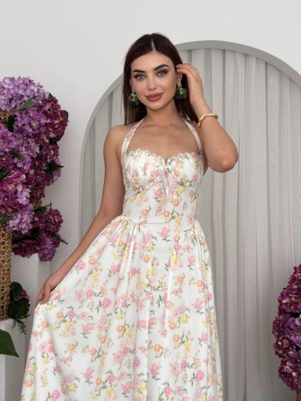 Sims Mos Crepe Midi Dress