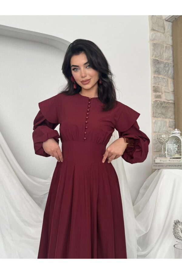 Seren Poplin Midi Dress Etika